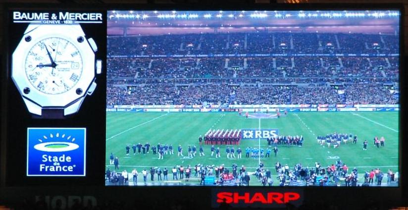 La promotion capitaine Beaumont au Stade de France